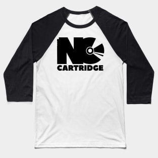 No Cartridge Audio Logo Baseball T-Shirt